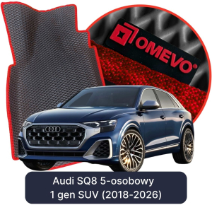 OMEVO 5D Pro EVA Fußmatten für Audi SQ8 5-Sitzer 1 gen SUV (2018-2025)