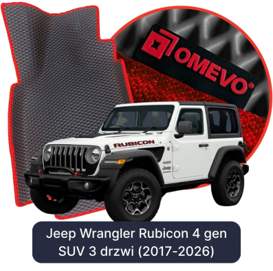 EVA Autoteppiche OMEVO für Jeep Wrangler Rubicon 4. Gen SUV (2017-2026)