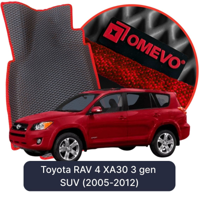 EVA Autoteppiche OMEVO für Toyota RAV 4 XA30 3. Gen SUV (2005-2012)