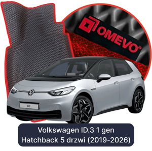 OMEVO 5D Pro EVA Fußmatten für Volkswagen ID.3 1. Gen Hatchback (2019-2026)