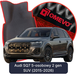 OMEVO 5D Pro EVA Fußmatten für Audi SQ7 5-Sitzer 2 gen SUV (2015-2026)