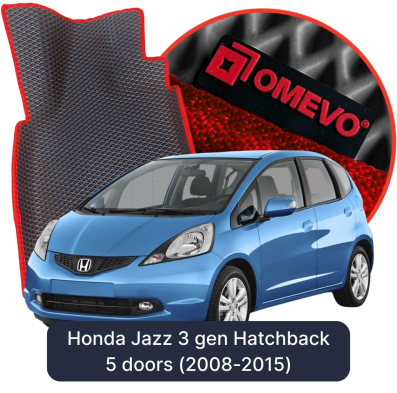 EVA Autoteppiche OMEVO für Honda Jazz 3. Generation Hatchback (2008-2015)