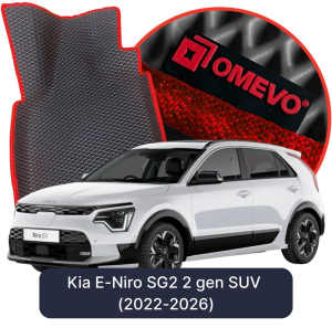 OMEVO 5D Pro EVA Fußmatten für Kia E-Niro SG2 2. Gen SUV (2022-2025)