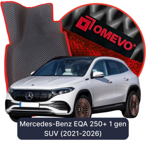 OMEVO 5D Pro EVA Fußmatten für Mercedes-Benz EQA 250+ 1 gen SUV (2021-2025)