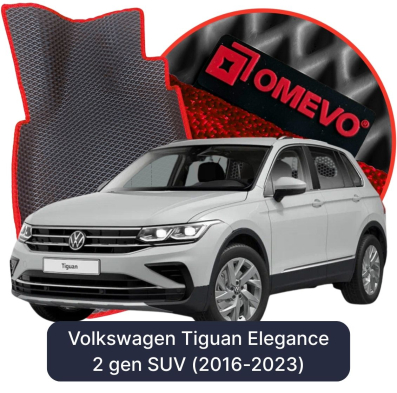 EVA Autoteppiche OMEVO für Volkswagen Tiguan Elegance 2 gen SUV (2016-2023)