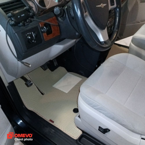 EVA Autoteppiche OMEVO für Chrysler Grand Voyager 7-Sitzer 5 gen Minivan (2007-2016)