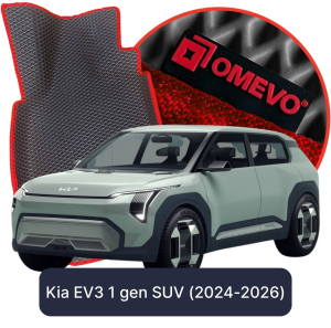 OMEVO 5D Pro EVA Fußmatten für Kia EV3 1. Gen SUV (2024-2025)