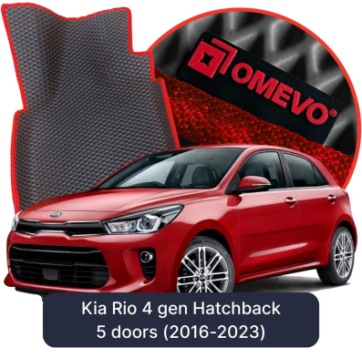 EVA Autoteppiche OMEVO für Kia Rio 4. Gen Hatchback (2016-2023)