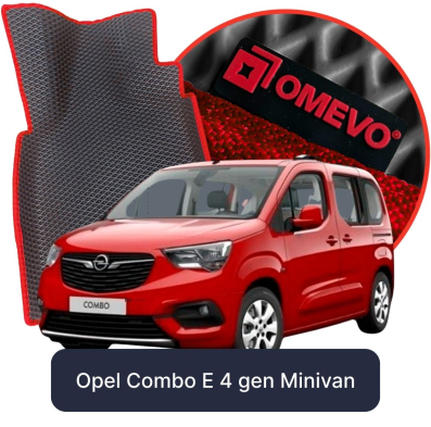 EVA Autoteppiche OMEVO für Opel Combo E 4. gen Minivan (2018-2025)