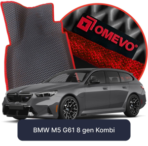 OMEVO 5D Pro EVA Fußmatten für BMW M5 G61 8 gen Kombi (2023-2026)