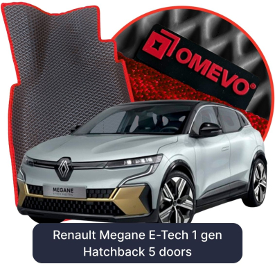 EVA Autoteppiche OMEVO für Renault Megane E-Tech 1 gen Hatchback 5 Türen (2021-2025)