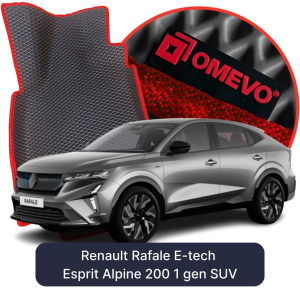 OMEVO 5D Pro EVA Fußmatten für Renault Rafale E-tech Esprit Alpine 200 1 gen SUV (2024-2026)