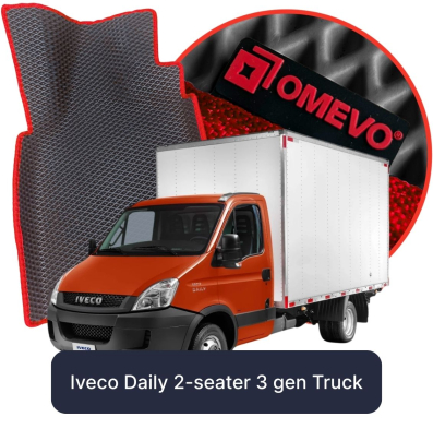 EVA Autoteppiche OMEVO für Iveco Daily 2-Sitzer 3. Gen LKW (2014-2025)