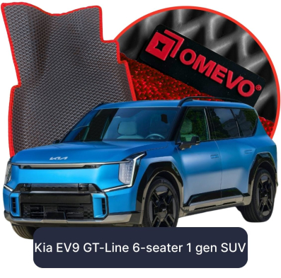 EVA Autoteppiche OMEVO für Kia EV9 GT-Line 6-Sitzer 1. Gen SUV (2023-2025)