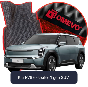 OMEVO 5D Pro EVA Fußmatten für Kia EV9 6-Sitzer 1 gen SUV (2023-2026)