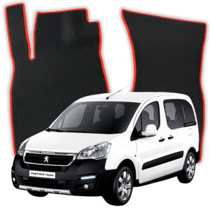 OMEVO EVA Fußmatten® für Peugeot Partner Tepee B9 2 gen Minivan (2008-2018)