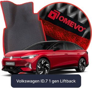OMEVO 5D Pro EVA Fußmatten für Volkswagen ID.7 GTX 1 gen Liftback (2023-2026)