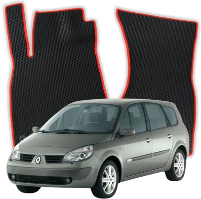 EVA Autoteppiche OMEVO für Renault Grand Scenic 7-Osobowy  2 gen Minivan (2004-2009)