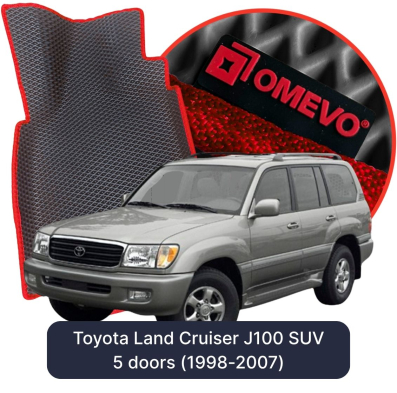 EVA Autoteppiche OMEVO für Toyota Land Cruiser J100 SUV 5 Türen (1998-2007)
