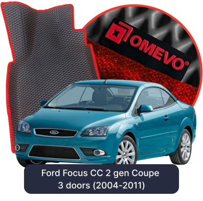 EVA Autoteppiche OMEVO für Ford Focus CC 2. gen Coupe 3 Türen (2004-2011)