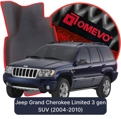 EVA Autoteppiche OMEVO für Jeep Grand Cherokee Limited 3. Gen SUV (2004-2010)