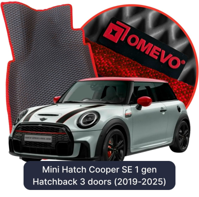 EVA Autoteppiche OMEVO für Mini Hatch Cooper SE 1. Generation Hatchback 3 Türen (2019-2025)