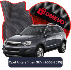 OMEVO 5D Pro EVA Fußmatten für Opel Antara 1. gen SUV (2006-2015)