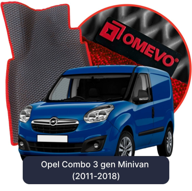 EVA Autoteppiche OMEVO für Opel Combo 3. gen Minivan (2011-2018)