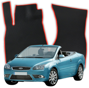 OMEVO EVA Fußmatten® für Ford Focus CC 2 gen Cabrio 3 Türen (2004-2011)