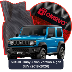OMEVO 5D Pro EVA Fußmatten für Suzuki Jimny asiatische Version 4 gen SUV (2018-2026)