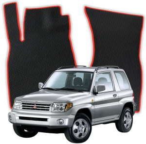 OMEVO EVA Fußmatten® für Mitsubishi Pajero Pinin 1 gen SUV 3 Türen (1998-2007)