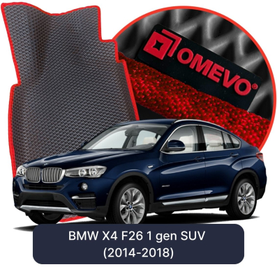EVA Autoteppiche OMEVO für BMW X4 F26 1 gen SUV (2014-2018)