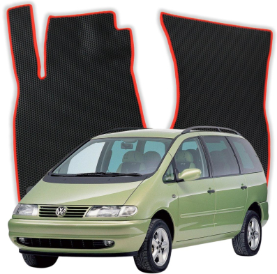 EVA Autoteppiche OMEVO für Volkswagen Sharan 7-Sitzer 7M 1 gen Minivan (1995-2011)