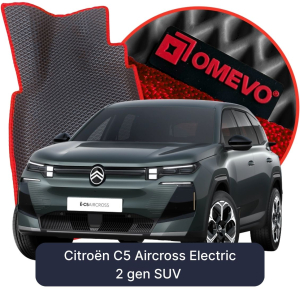 OMEVO 5D Pro EVA Fußmatten für Citroën C5 Aircross Elektromotor 2 gen SUV (2025-2026)