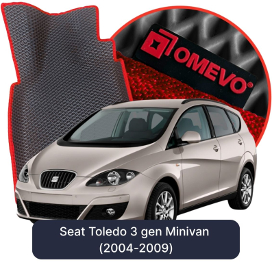 EVA Autoteppiche OMEVO für Seat Toledo 3 gen Minivan (2004-2009)