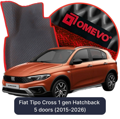 EVA Autoteppiche OMEVO für Fiat Tipo Cross 1. gen Hatchback (2015-2025)