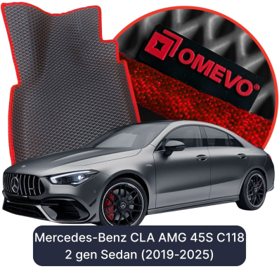 EVA Autoteppiche OMEVO für Mercedes-Benz CLA AMG 45S C118 2 gen Limousine (2019-2025)