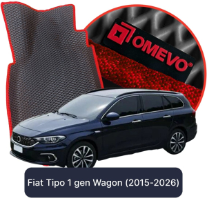 OMEVO 5D Pro EVA Fußmatten für Fiat Tipo 1 gen Kombi (2015-2026)