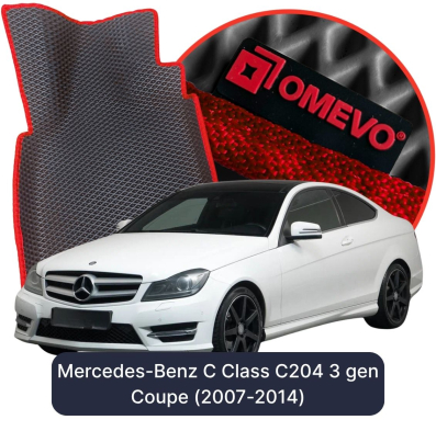 EVA Autoteppiche OMEVO für Mercedes-Benz C-Klasse C204 3 gen Coupe (2007-2014)