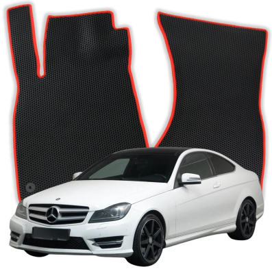 EVA Autoteppiche OMEVO für Mercedes-Benz C-Klasse C204 3 gen Coupe (2007-2014)