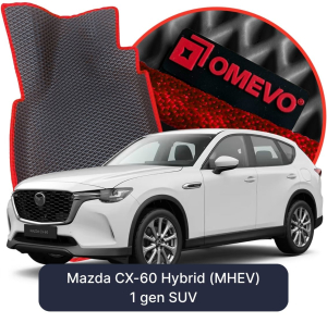 OMEVO 5D Pro EVA Fußmatten für Mazda CX-60 Hybrid (MHEV) 1 gen SUV (2022-2026)