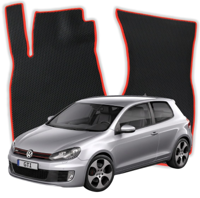 EVA Autoteppiche OMEVO für Volkswagen Golf GTI MK6 6 gen Hatchback 3 Türen (2008-2016)