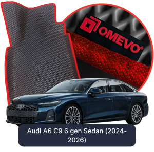 OMEVO 5D Pro EVA Fußmatten für Audi A6 C9 6 gen Limousine (2024-2025)