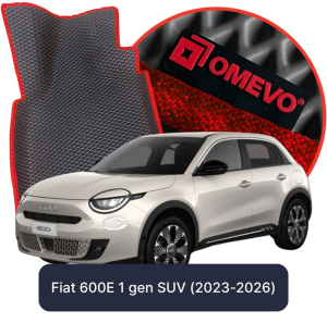 OMEVO 5D Pro EVA Fußmatten für Fiat 600E Elektromotor 1 gen SUV (2023-2025)