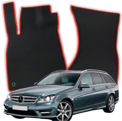 EVA Autoteppiche OMEVO für Mercedes-Benz C-Klasse C180 W204 3 gen Kombi (2007-2014)