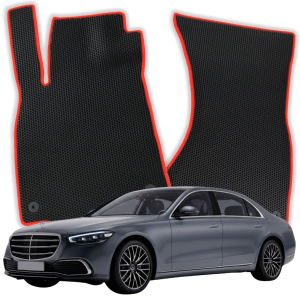 OMEVO EVA Fußmatten® für Mercedes-Benz S-Klasse 4-Sitzer W223 7 gen Limousine Langversion (2020-2023)