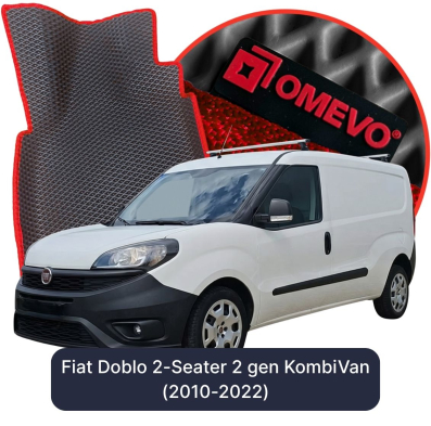 EVA Autoteppiche OMEVO für Fiat Doblo 2-Sitzer 2 gen KombiVan (2010-2022)