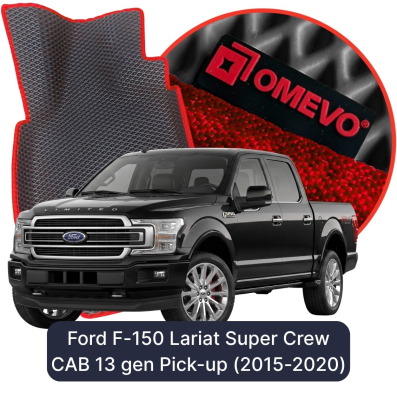 EVA Autoteppiche OMEVO für Ford F-150 Lariat Super Crew CAB 13 gen Pick-up (2015-2020)