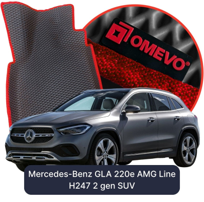 EVA Autoteppiche OMEVO für Mercedes-Benz GLA 220e AMG Line H247 2 gen SUV (2020-2026)