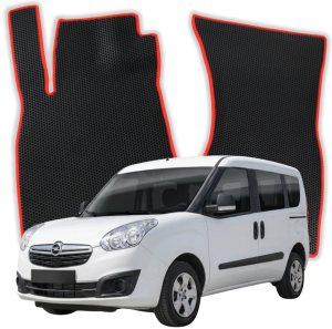 OMEVO EVA Fußmatten® für Opel Combo D 5-Sitzer 3 gen Minivan 5 Türer (2011-2018)